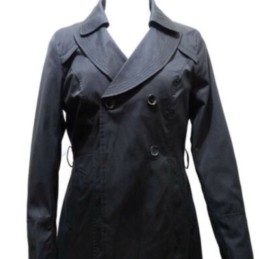 SUZY SHIER Women's Stylish Black Cotton Blend S XL